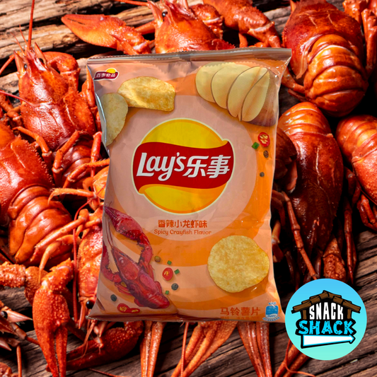Lay's Potato Chips Spicy Crayfish Flavor (China)